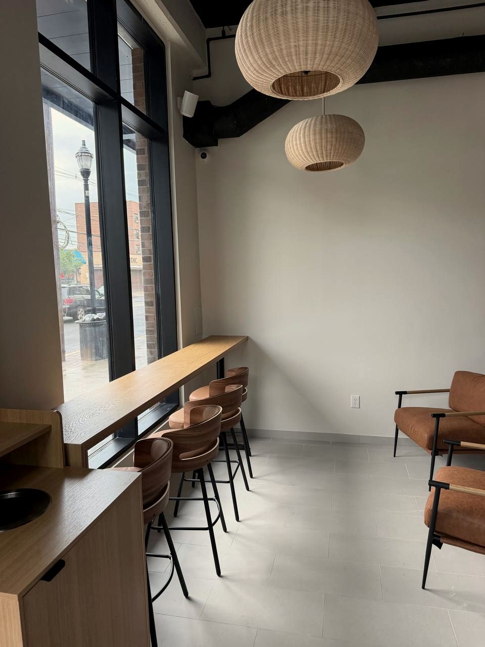Burst Beans Coffee — window seating